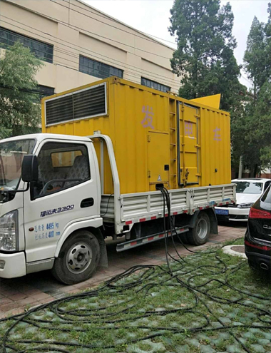 召陵发电车出租-柴油发电机组排烟系统设计要求及其考虑因素